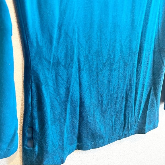 Mammut Alnasca Longsleeve Shirt Women's Size small Blue Baselayer Outdoor - Picture 2 of 9